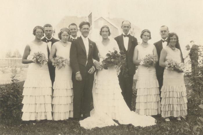 bröllop 1930