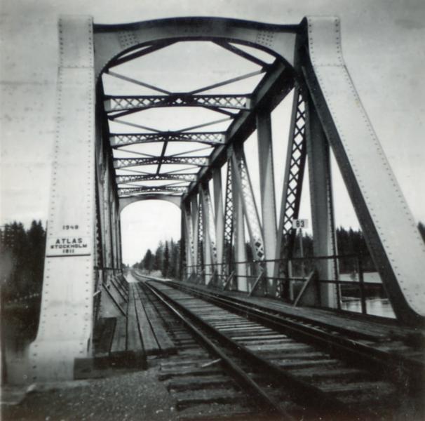 järnvägsbron 1955